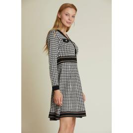Derhy Vestido curto, estampado gráfico