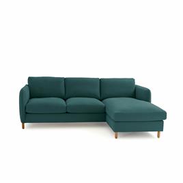 La Redoute Interieurs Sofá-cama de canto, em algodão/poliéster, Loméo