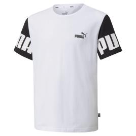 Puma T-shirt com mangas a contrastar, 8-16 anos