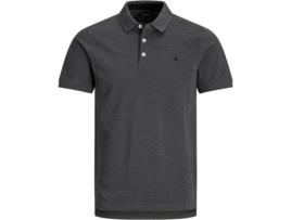 Jack & Jones Polo de mangas curtas, em malha piqué