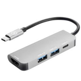Prohub USB 3.2 Gen 1 (3.1 Gen 1) Type-C 5000 Mbit/s Prateado