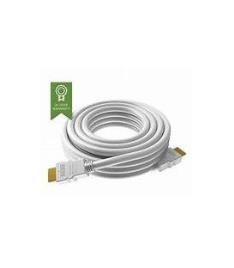 Professional INSTALLATION-GRADE Hdmi Cabo - 4K - Hdmi Version 2.0 - Gold Plated Connectors - Ethernet - Hdmi (M) to Hdmi (M) - Outer Diameter 7.3 MM - 28 AWG - 3 M - White