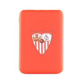 Power Bank 5.000 Mah vermelha Emblema Sevilla FC