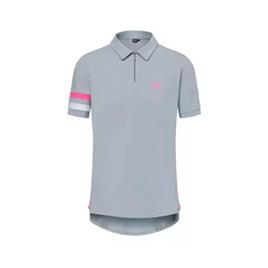 Polo TRANSPARENT fluor gris