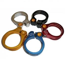 Braçadeira de selim - braçadeira de selim Extreme 31.8 azul