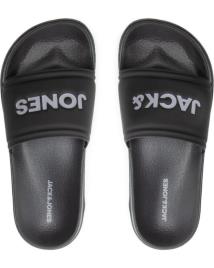 Chinelos de Mulher e Menina e Menino JACK AND JONES CHANCLAS JACKJONES JFWLARRY JUNIOR 12184698 NEGRO