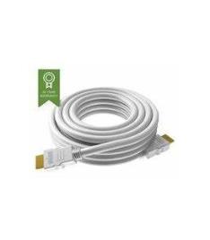 Vision Professional INSTALLATION-GRADE Hdmi Cable - 4K - Hdmi Version 2.0 - Gold Plated Connectors - Ethernet - Hdmi (M) to Hdmi (M) - Outer Diameter 7.3 MM - 28 AWG - 2 M - White