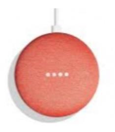 GOOGLE HOME MINI CORAL