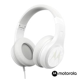 Auscultadores Stereo C/ Microfone Branco MOTOROLA