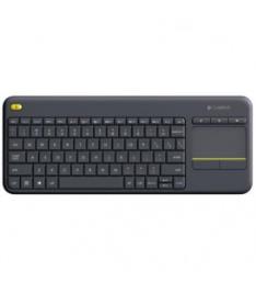 Logitech K400 Plus Teclado RF Wireless Qwertz Alemão Preto