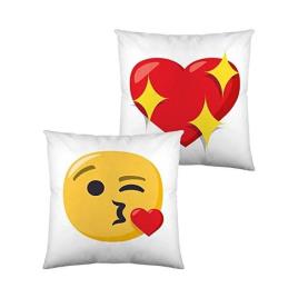 Capa de travesseiro Emoji (40 x 40 cm)