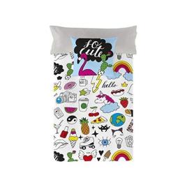 Capa nórdica Costura Cool Icons (Cama de 90)