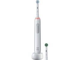 Escova de Dentes Elétrica ORAL-B Pro3700 Cross Action Branco