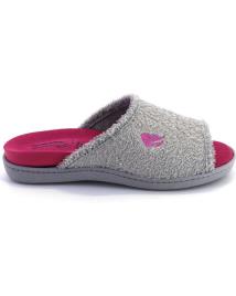 Pantufas de Mulher PLUMAFLEX ROAL 12401 ZAPATILLAS DE CASA DE MUJER GRIS