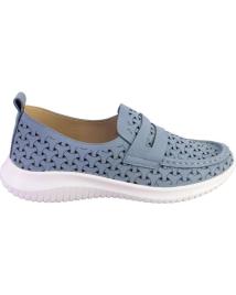 Mocassins de Mulher EOLIGEROS DIVINITY MOCASINES DE MUJER AZUL JEANS