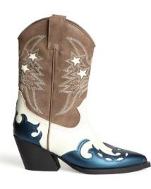 Botas de Mulher CORINA BOTA COWBOY PARA MUJER M4790 COLOR TAUPE