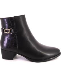 Botins de Mulher TREINTAS 4222 BOTINES DE MUJER PIEL NEGRO