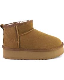 Botins de Mulher KELARA K41209 BOTINES DE MUJER ANTE SERRAJE CUERO