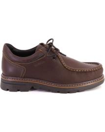 Sapatos de Homem BAERCHI 2083 ZAPATOS CON CORDONES DE HOMBRE PIEL MARRON