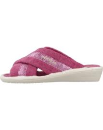 Sandálias de Mulher NORDIKAS ZAPATILLAS HOGAR MUJER MODELO TOP LINE COLOR ROSA ORQUIDEA