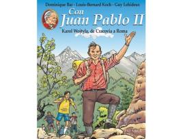 Livro Con Juan Pablo Ii de Dominique Bar (Espanhol)