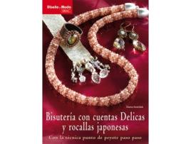 Livro Bisuteria Con Cuentas Delicas Y Rocallas Japonesas de Diana Averdiek (Espanhol)