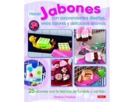 Livro Hacer Jabones Con Sorprendentes Diseños, Vivos Col