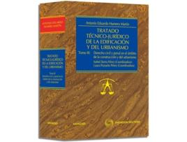 Livro Vol 3 Tratado Tècnico Jurídico Edificación Y Urbanismo de Vários Autores (Espanhol)