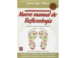 Livro Nuevo Manual De Reflexología de Alicia López (Espanhol)