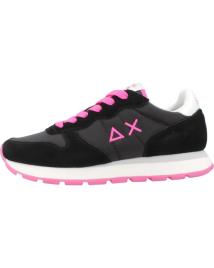 Sapatilhas de Mulher SUN68 ZAPATILLAS MUJER MODELO ALLY SOLID NYLON COLOR NEGRO S11 NER S11 NERO