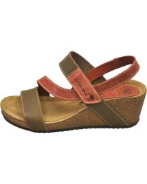 Sandálias de Mulher INTERBIOS SANDALIA INTER-BIOS MUJER 5635 TEJA-BEIGE