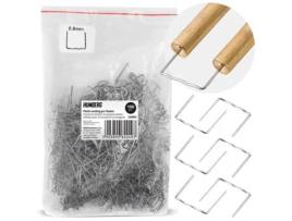 Conjunto de 100 grampos tipo C para máquinas de solda de plástico Humberg