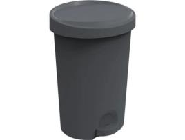 Stepy Eda Basket 45 L Apédale para bolsa de 50 L 40,9 x 35,1 x 60,4 cm Cinzento Antracite Plástico Eda Plastique