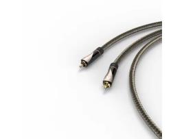 Cabo RCA Digital, 1 Conector Macho - 1 Conector Macho, Têxtil, Dourado, 1m