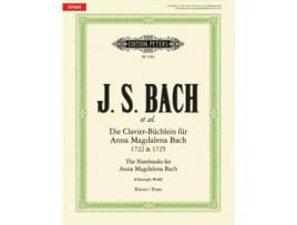Livro The Notebooks For Anna Magdalena Bach 1722 Amp 1725 De Johann Sebasti Bach (inglês)