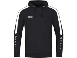 Sweatshirt de Unissexo JAKO Encapuçado Power Preto (4XL)