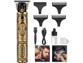Máquina De Cortar Cabelo Para Homens, Máquina De Barba Para Homens, Cortador De Barba E Cabelo Kit, Recarga Usb Sem Fio Zig Zag Territoires