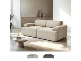 Sofá 2 Lugares em Tecido Design Moderno 202x100x76cm Acamar Modus Sofá