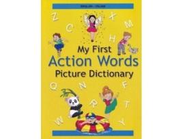 Livro English-italian - My First Action Words Picture Dictionary De M Viviani (inglês)