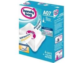 Conjunto De 4 Sacos De Aspirador Não Tecido A07 Para Aeg Handy Bag