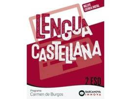 Livro Carmen De Burgos 2 Eso. Lengua Castellana Da Editorial Barcanova De Francisca Ezquerra, Eduardo Gimeno Et Al. (espanhol)
