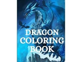 Livro Dragon Coloring Book de Nikolas Parker (Inglês)