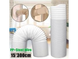 Condicionador de ar flexível da mangueira de exaustão 300x15cm para o condicionamento de ar BAOFENG