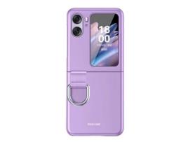 Capa Contra Digital Anel Para Oppo Oppo Find N2 Flip 5g Roxo