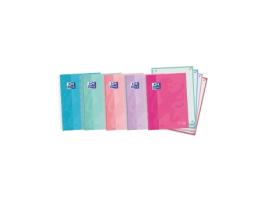 Livro Paq/5 Cuaderno Espiral Europeanbook4 A5 120h 90g. Cuadrícula 5x5 Microperforado Touch Pastel T.extradura De Desconocido (espanhol)