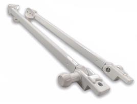 Jogo de Braços de Varanda Branca TELETOLDO