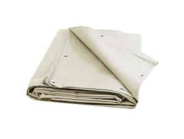 Lona para garagem Marfim efeito resistente ao calor 4x6 m TECPLAST 680CP2 - Impermeável