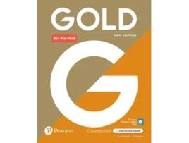 Livro Gold 6e B1 Pre-first Students Book With Interact Da Editorial Longman De Lyndaedwards (inglês)