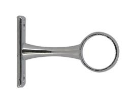 Suporte De Guarda Roupa 50mm D19 Metal Cromado X2 Mobois