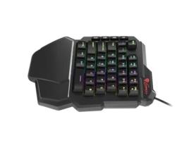 Teclado  THOR 100 RGB Preto